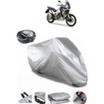 Coverplus Honda CRF1100L Africa Twin Gri Arka Çanta Uyumlu Su Geçirmez Motosiklet Brandası