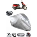 Coverplus Honda Fizy 125 Gri Arka Çanta Uyumlu Su Geçirmez Motosiklet Brandası