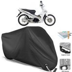 Coverplus Honda Innova 125 Siyah Motosiklet Branda