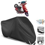 Coverplus Honda Kinetic DX Siyah Motosiklet Branda