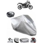 Coverplus Honda NC 700 X Gri Arka Çanta Uyumlu Su Geçirmez Motosiklet Brandası
