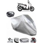 Coverplus Honda SH 300 Gri Arka Çanta Uyumlu Su Geçirmez Motosiklet Brandası