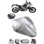 Coverplus Honda VFR 1200 X Crosstourer DCT Gri Arka Çanta Uyumlu Su Geçirmez Motosiklet Brandası