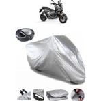 Coverplus Honda X-ADV Gri Arka Çanta Uyumlu Su Geçirmez Motosiklet Brandası