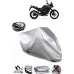 Coverplus Honda XL 750 Transalp Gri Arka Çanta Uyumlu Su Geçirmez Motosiklet Brandası