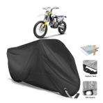 Coverplus Husqvarna FE 250 Siyah Motosiklet Branda