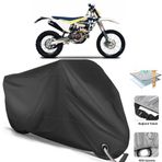 Coverplus Husqvarna FE 350 Siyah Motosiklet Branda
