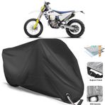 Coverplus Husqvarna FE 450 Siyah Motosiklet Branda