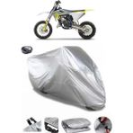 Coverplus Husqvarna TC 65 Gri Arka Çanta Uyumlu Su Geçirmez Motosiklet Brandası