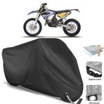 Coverplus Husqvarna TE 125 Siyah Motosiklet Branda