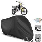 Coverplus Husqvarna TE 300i Siyah Motosiklet Branda