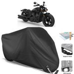 Coverplus Indian Scout Siyah Motosiklet Branda