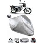 Coverplus Kanuni BS 100 Gri Arka Çanta Uyumlu Su Geçirmez Motosiklet Brandası