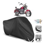 Coverplus Kanuni Caracal 200 Siyah Motosiklet Branda