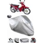 Coverplus Kanuni CUP 100 S Gri Arka Çanta Uyumlu Su Geçirmez Motosiklet Brandası