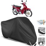 Coverplus Kanuni Cup 100 S Siyah Motosiklet Branda