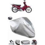Coverplus Kanuni Elite 100 Gri Arka Çanta Uyumlu Su Geçirmez Motosiklet Brandası