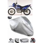 Coverplus Kanuni Enduro 200 Gri Arka Çanta Uyumlu Motosiklet Brandası