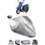 Coverplus Kanuni Mati 125 Gri Arka Çanta Uyumlu Su Geçirmez Motosiklet Brandası