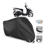 Coverplus Kanuni Mati 125 Siyah Motosiklet Branda