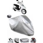 Coverplus Kanuni Ruby 100 Gri Arka Çanta Uyumlu Su Geçirmez Motosiklet Brandası