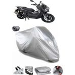 Coverplus Kanuni Seha 125 Gri Arka Çanta Uyumlu Su Geçirmez Motosiklet Brandası