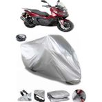Coverplus Kanuni Seha 150 Gri Arka Çanta Uyumlu Su Geçirmez Motosiklet Brandası