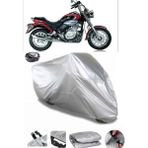 Coverplus Kanuni Tiger 250 Gri Arka Çanta Uyumlu Su Geçirmez Motosiklet Brandası