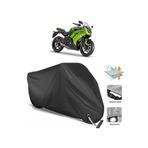 Coverplus Kawasaki ER-6F Siyah Motosiklet Branda