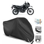 Coverplus Kawasaki KLR 650 Siyah Motosiklet Branda