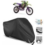 Coverplus Kawasaki KLX 650 Siyah Motosiklet Branda