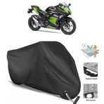 Coverplus Kawasaki Ninja 300 Siyah Motosiklet Branda