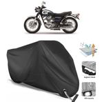 Coverplus Kawasaki W 800 Siyah Motosiklet Branda