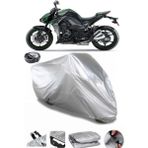 Coverplus Kawasaki Z 1000 Gri Arka Çanta Uyumlu Su Geçirmez Motosiklet Brandası