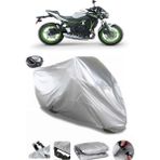 Coverplus Kawasaki Z 650 Gri Arka Çanta Uyumlu Su Geçirmez Motosiklet Brandası