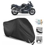 Coverplus Kawasaki ZZR 1200 Siyah Motosiklet Branda