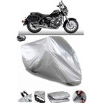 Coverplus Keeway Super Light 150 Gri Arka Çanta Uyumlu Su Geçirmez Motosiklet Brandası