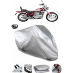 Coverplus Keeway Super Shadow 250 Arka Çanta Uyumlu Su Geçirmez Gri Motosiklet Branda