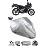 Coverplus Kral Motor Hilal Gri Arka Çanta Uyumlu Su Geçirmez Motosiklet Brandası