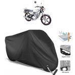 Coverplus KTBG22834 Kuba Cg 100 Km125-6 Siyah Motosiklet Branda