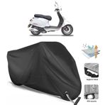 Coverplus KTBG23258 Stmax Milan 50 Siyah Motosiklet Branda