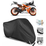 Coverplus KTM 200 RC Siyah Motosiklet Branda