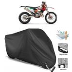 Coverplus KTM 250 EXC Six Days Siyah Motosiklet Branda