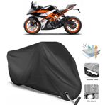 Coverplus KTM 390 RC Siyah Motosiklet Branda