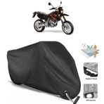 Coverplus KTM 640 LC4 Siyah Motosiklet Branda