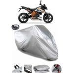 Coverplus KTM 690 Duke R Gri Arka Çanta Uyumlu Su Geçirmez Motosiklet Brandası