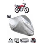 Coverplus Kuba CG 100/KM125-6 Gri Arka Çanta Uyumlu Su Geçirmez Motosiklet Brandası