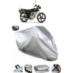 Coverplus Kuba Çita 125 Gri Arka Çanta Uyumlu Su Geçirmez Motosiklet Brandası