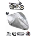 Coverplus Kuba Çita 180R Gold Gri Arka Çanta Uyumlu Su Geçirmez Motosiklet Brandası