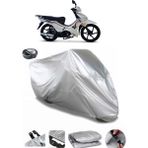 Coverplus Kuba Ege 50 Gri Arka Çanta Uyumlu Su Geçirmez Motosiklet Brandası